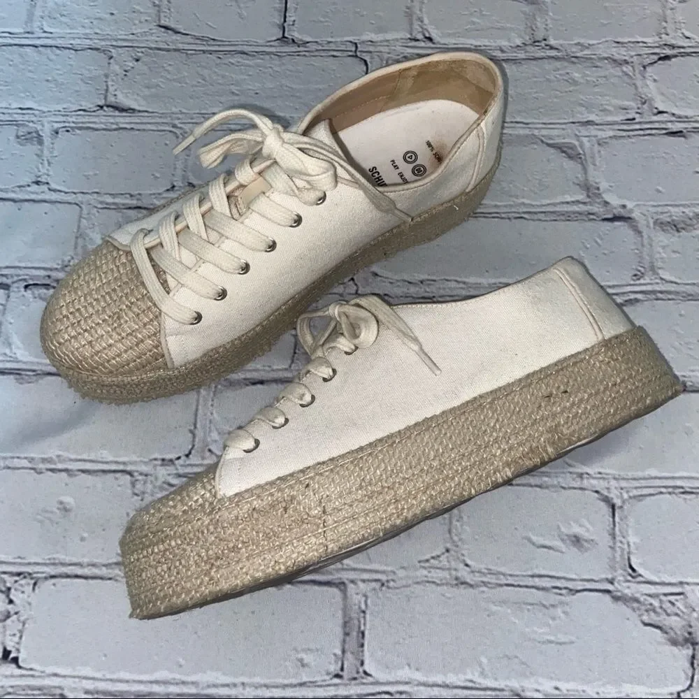 Schutz Luana Espadrille Platform Sneakers
